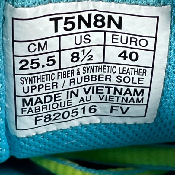 Asics Womens Gray GEL Venture 5 T5N8N Low Top Athletic Running Shoes Size 8.5 - Picture 12 of 12